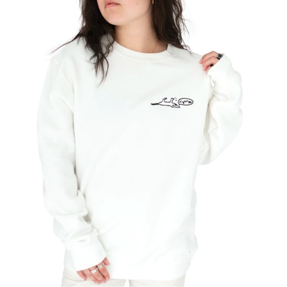 Vardagen “Right On” crew neck sweatshirt size small